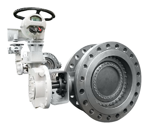 Electric isolation butterfly valve