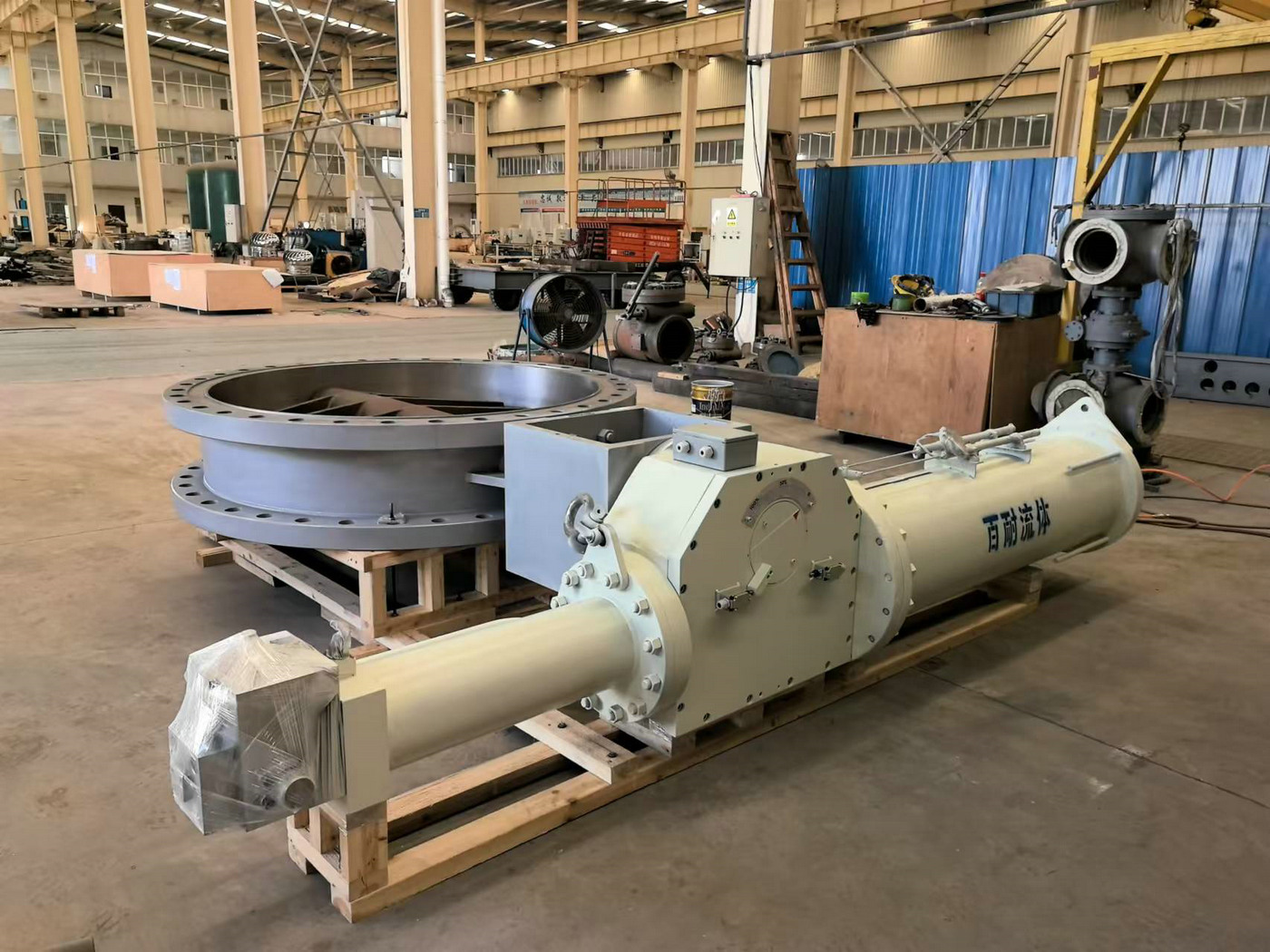 Hydraulic quick closing regulating butterfly valve (main product)